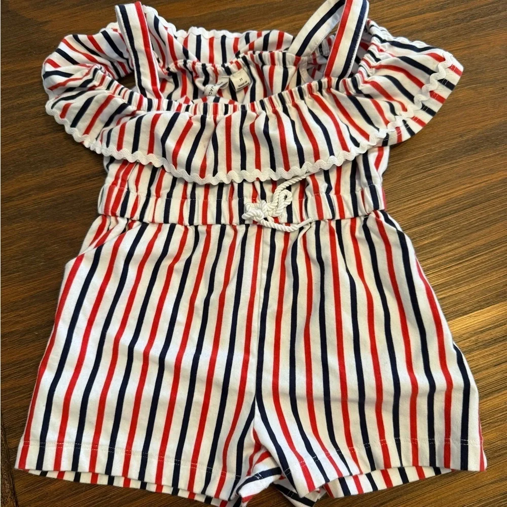 Lot of Three Dresses and One Romper, Bundle of Four, size 2T